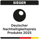 Logo Deutscher Nachhaltigkeitspreis. pervormance gewinnt den Deutschen Nachhaltigspreis