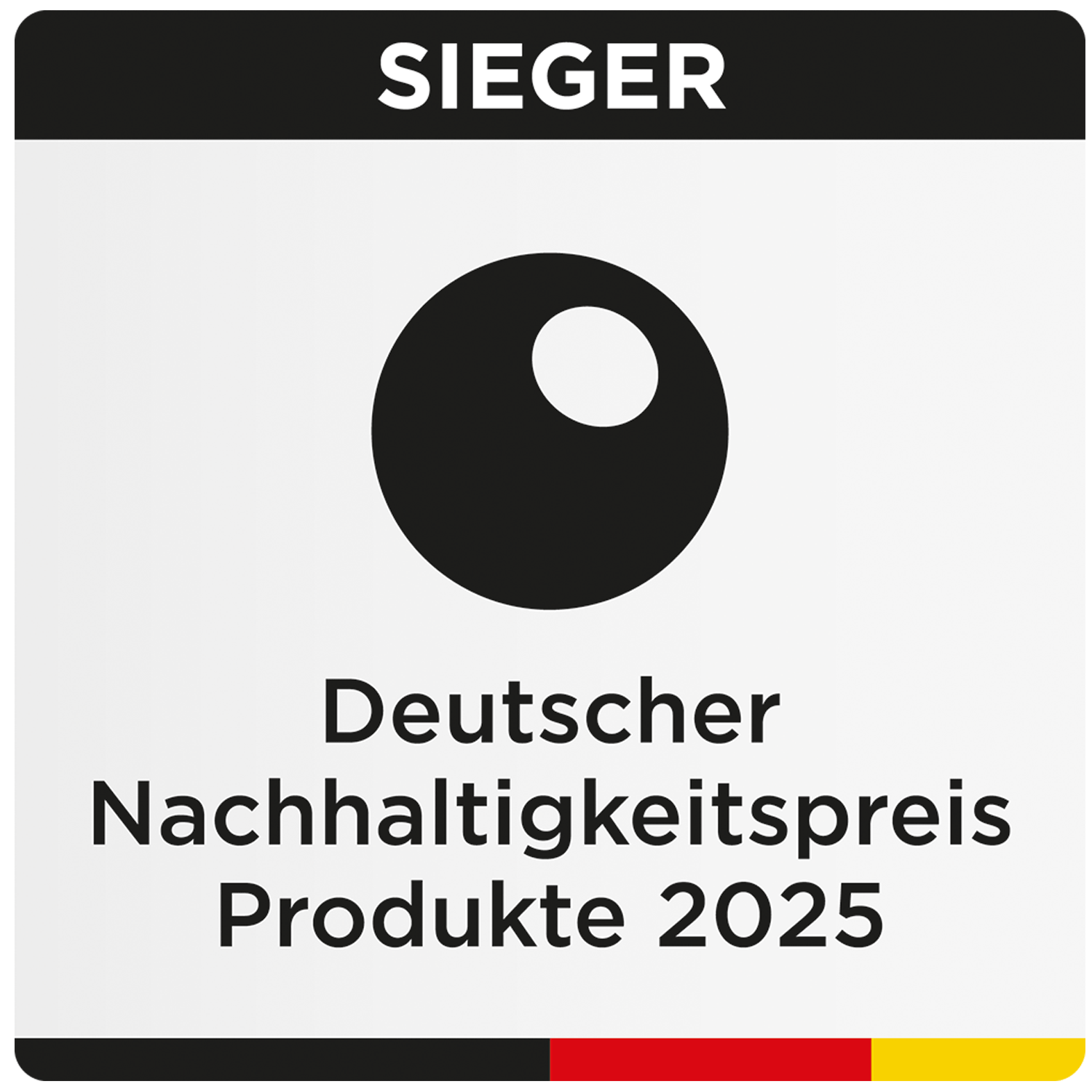 Logo Deutscher Nachhaltigkeitspreis. pervormance gewinnt den renommierten Nachhaltigkeitspreis